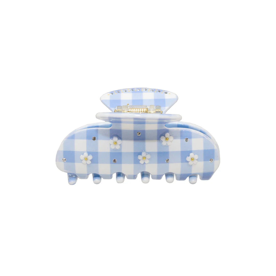 Emi Jay Sweetheart Clip Daisy Blue Picnic