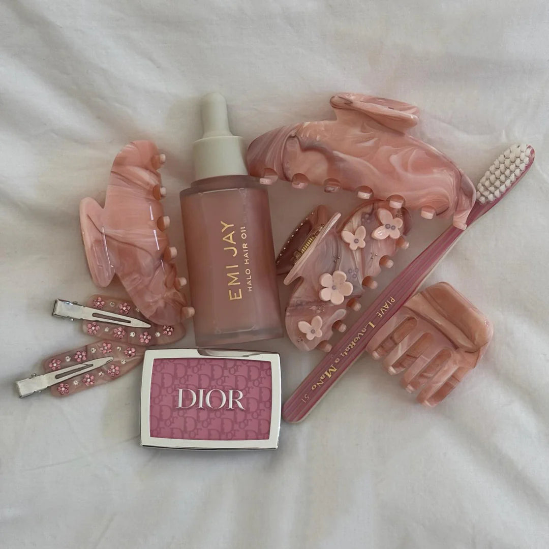 Emi Jay Big Effing Clip Pink Chantilly