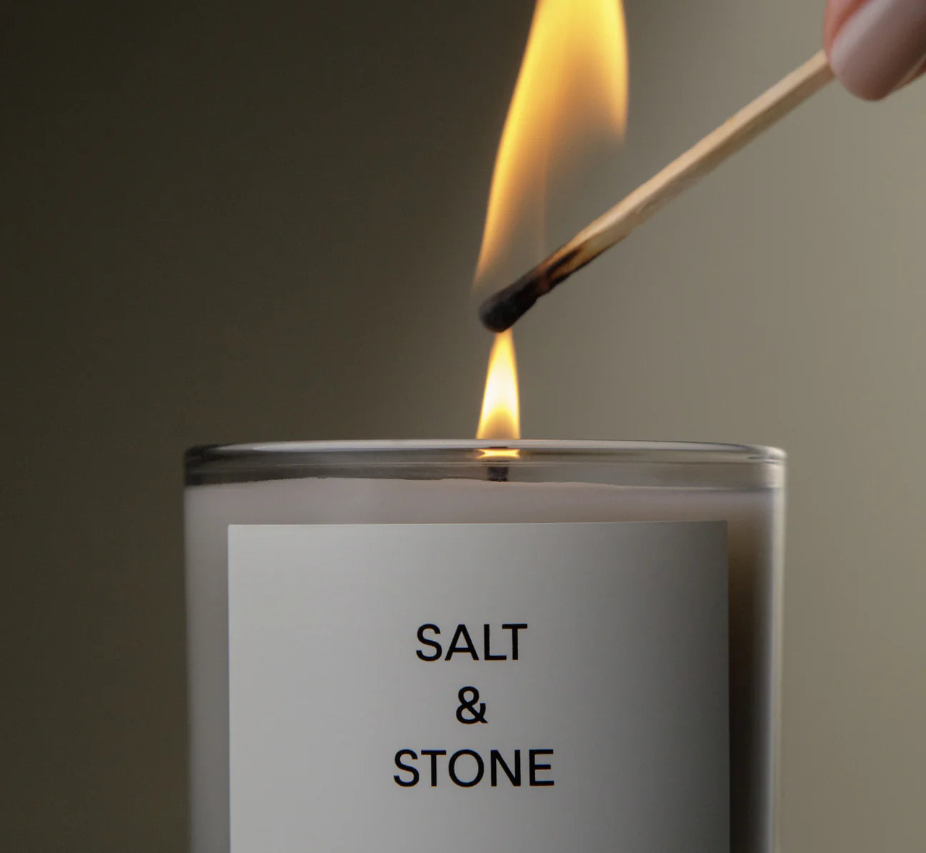 Salt&Stone Candle Fig & Violet
