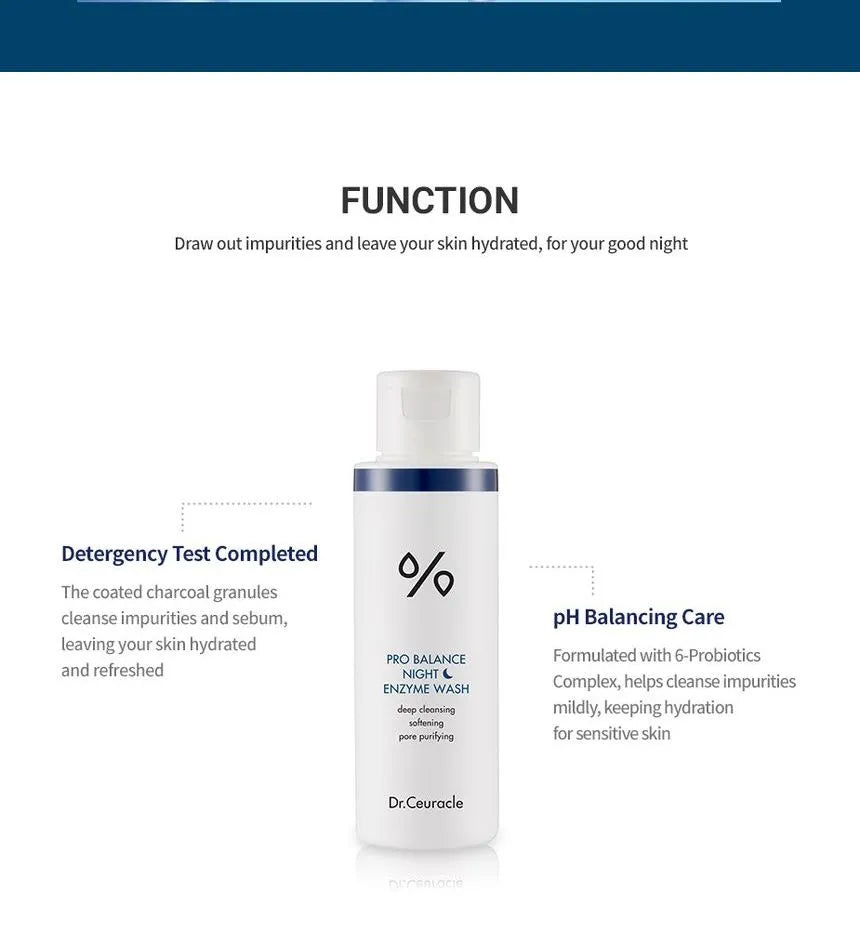 Dr. Ceuracle Pro-Balance Night Enzyme Wash