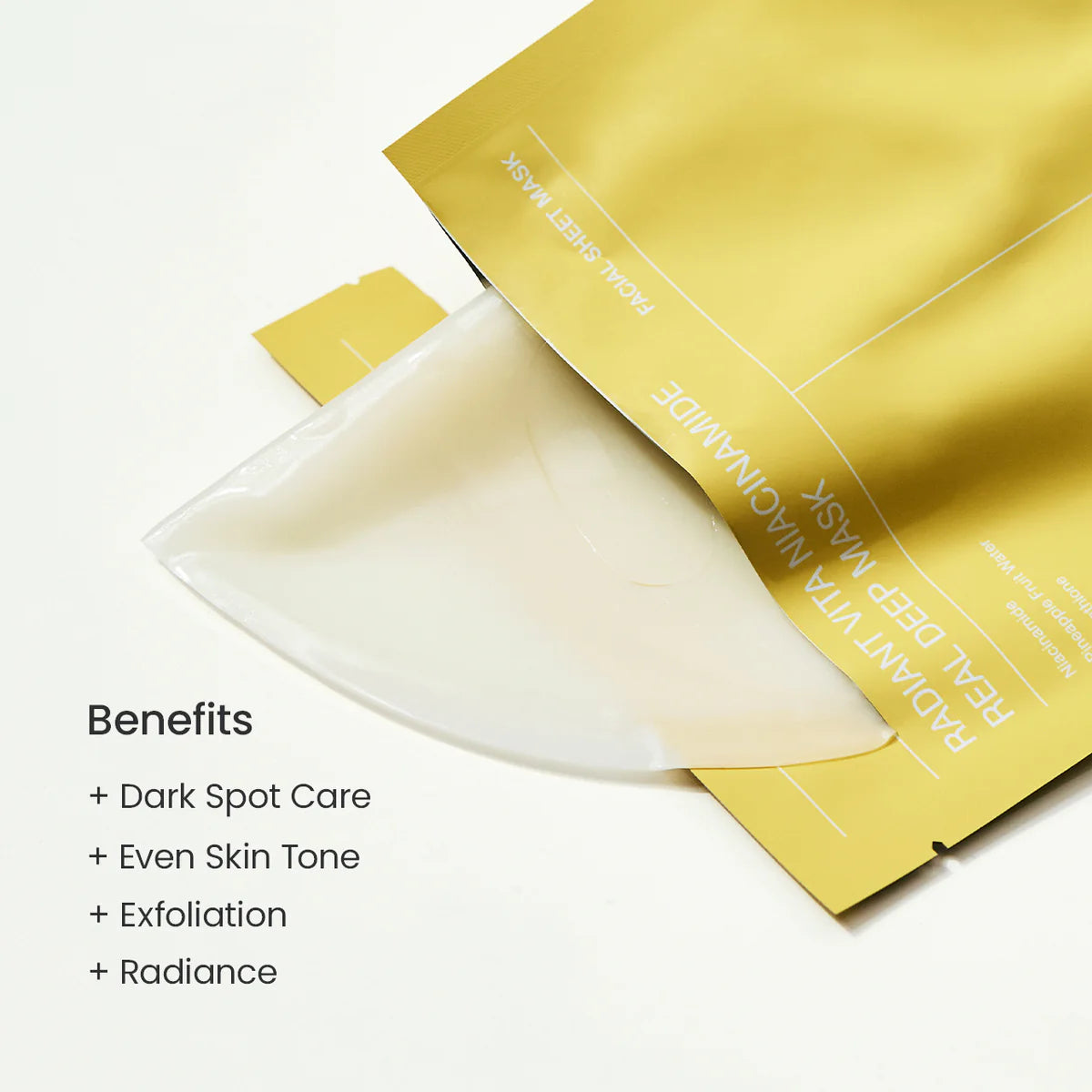 Biodance Radiant Vita Niacinamide Real Deep Mask X4 Set